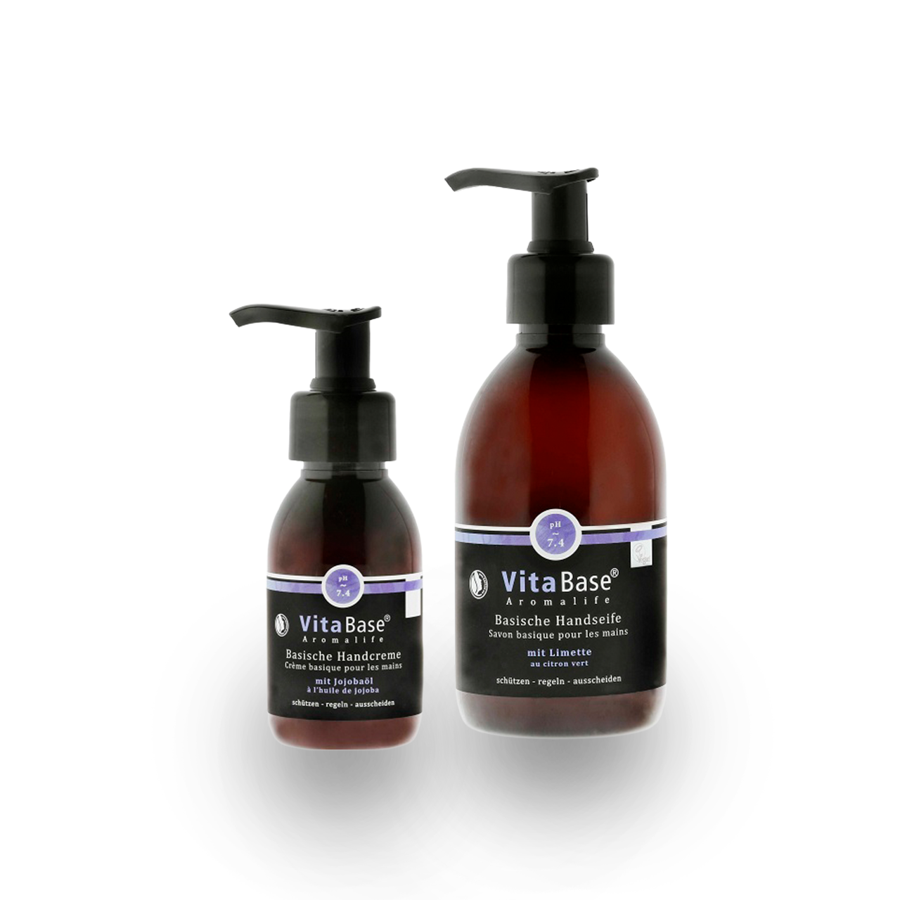 SET VitaBase Handwasch 250 ml und -pflege 100 ml mit 10% Rabatt!