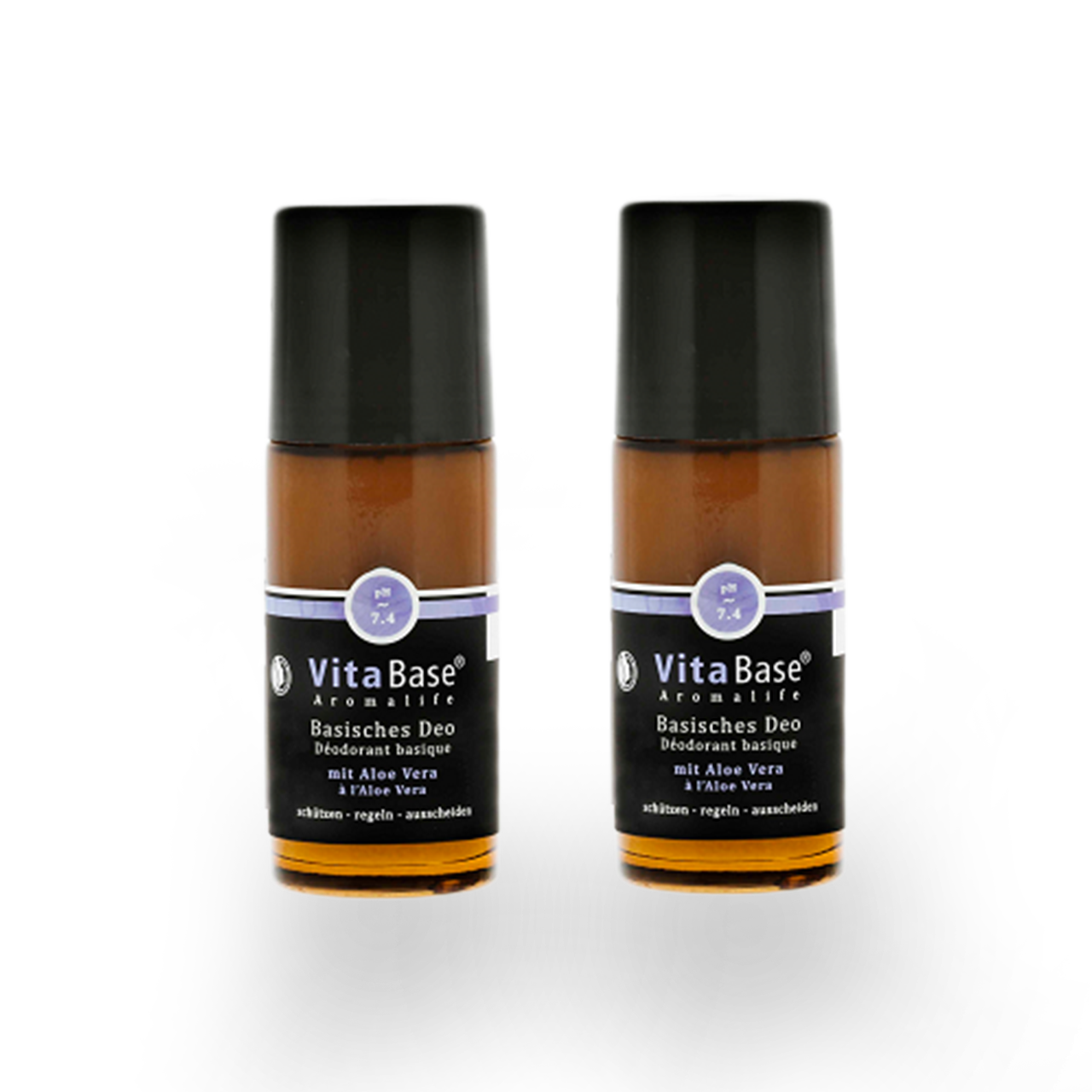 DUO VitaBase Deo pH 7.4 mit Aloe vera 2 x 50 ml mit 10% Rabatt!