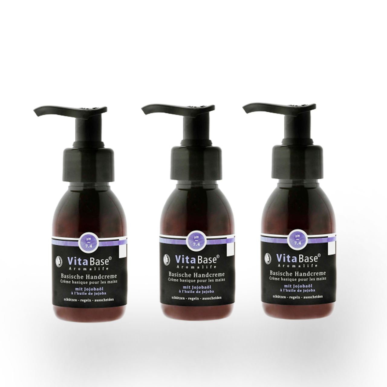 TRIO VitaBase Basische Handpflege mit Jojobaöl 3x100ml mit 15% Rabatt!