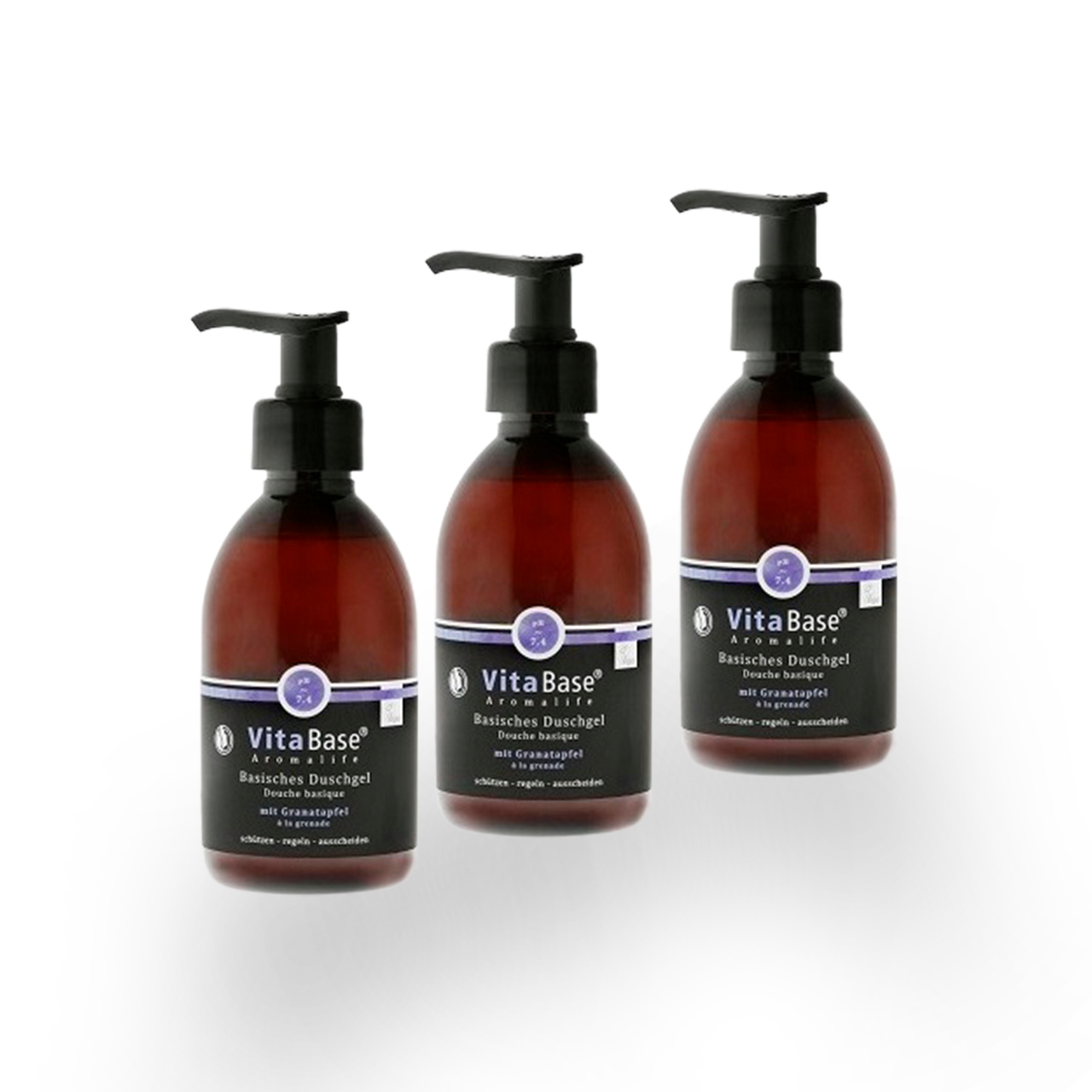 TRIO VitaBase Duschgel pH 7.4 3x250 ml mit 15% Rabatt!
