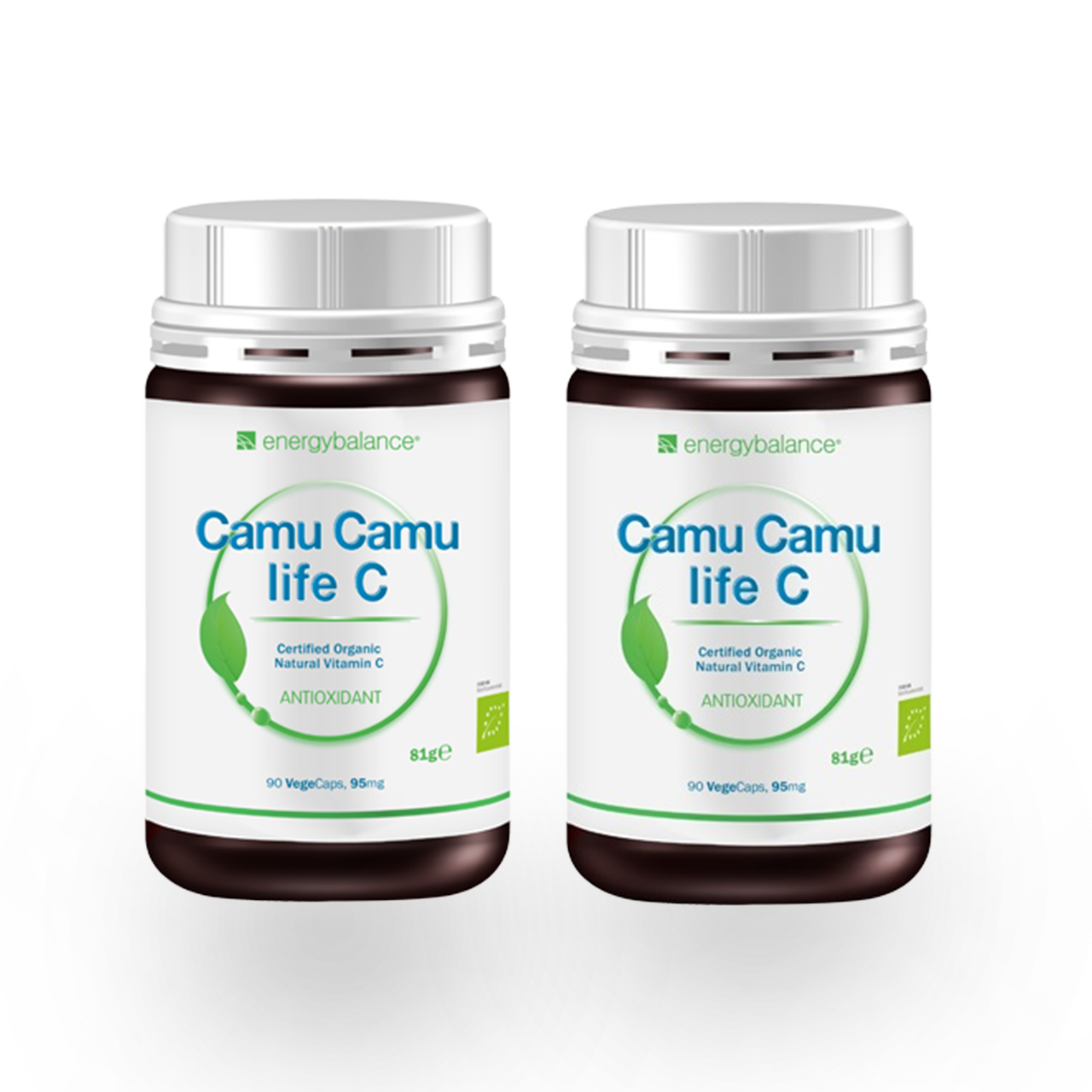 DUO BIO CamuCamu life, natürliches Vitamin C, 2x90 VegeCaps für 6 Monate*