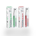 DUO Vitamin D3 1000 und Vitamin D3+K2+C Mundspray, je 185 Sprühstösse