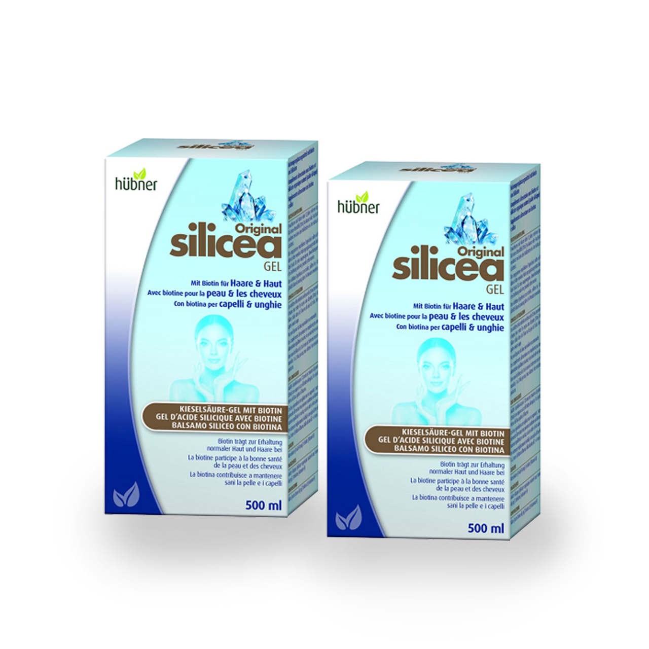 Duo Hübner Original Silicea + Biotin Balsam für Haut und Haar 2 x 500 ml
