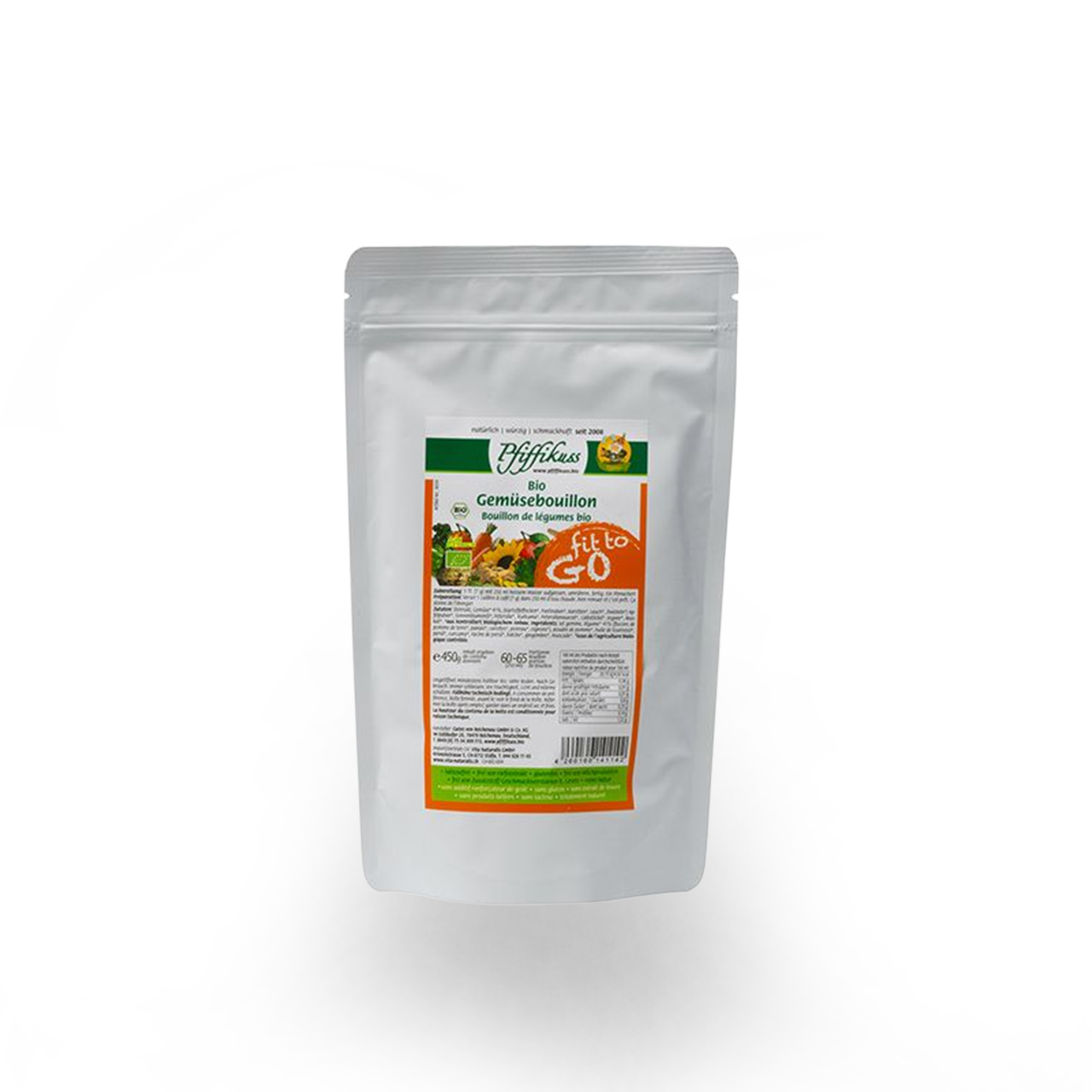 Pfiffikuss BIO Gemüse - Bouillon Fit to go! Der günstige Nachfüller 450 g