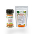 KOMBI Pfiffikuss BIO Kräutersalz mediterran Streuglas 75g + 250g Nachfüller