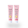 DUO NIYOK Kinder Zahncreme mit BIO Kokosöl und Erdbeere - Himbeere 2 x 75ml