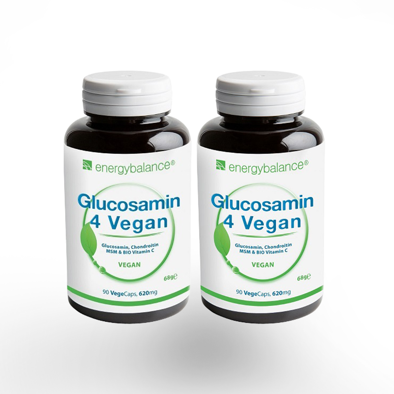 DUO Gelenk-Food Glucosamin 4 Vegan 620mg, 2 x 90 VegeCaps mit Preisvorteil!